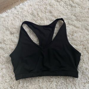 Black Sports Bra